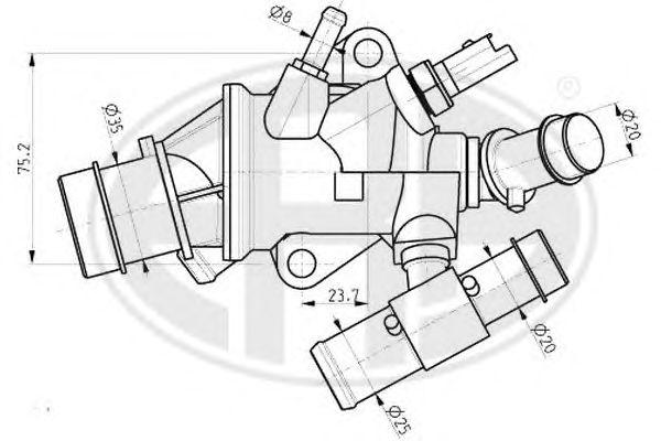 termostat,lichid racire