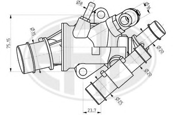 termostat,lichid racire