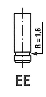 Supapa evacuare FIAT 1,6-2,0 36,5X8X106 1R