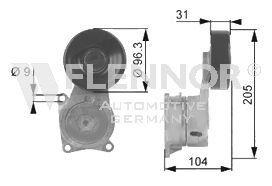 rola intinzator,curea transmisie