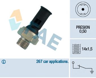 Senzor presiune ulei VOLVO 2,0-2,3B -94