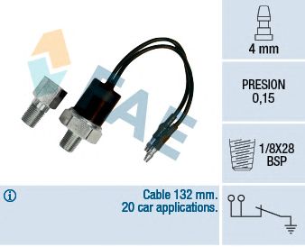 Senzor presiune ulei