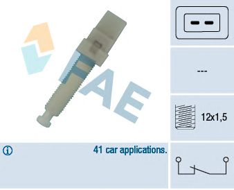 Comutator lumini frana VW A80/90 95-