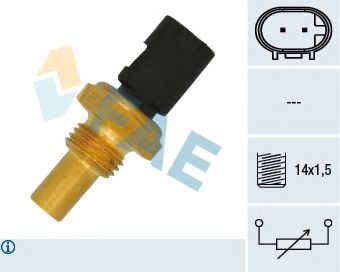 Senzor,temperatura lichid de racire MERCEDES-BENZ SPRINTER/VITO