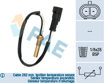 Senzor,temperatura lichid de racire OPEL ASTRA F/CORSA 1,5-1,7T