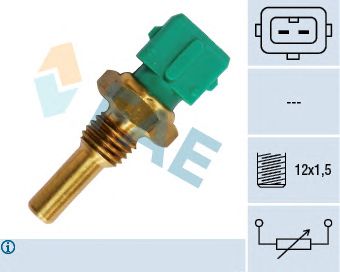 Senzor,temperatura lichid de racire BMW/FIAT/CITROEN TEMPERATURY 3/5 TD/TDS 88-