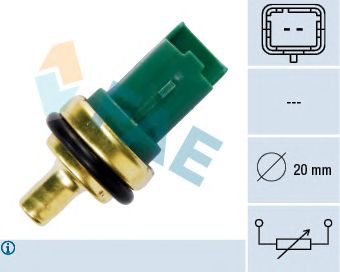 Senzor,temperatura lichid de racire CITROEN C3/5/8 PEUGEOT HDI