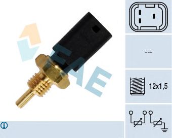 Senzor,temperatura lichid de racire FIAT PALIO 1,2 96-