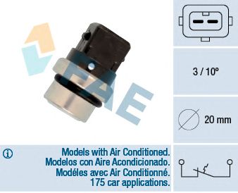 Comutator temperatura, racire GOLF/PASSAT/POLO/SEAT