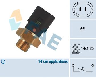 Comutator temperatura, racire RENAULT CLIOII/19 1,9D F8Q