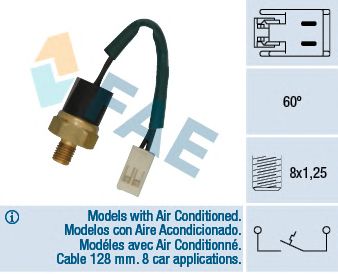 Comutator temperatura, racire FIAT PUNTO/BARVO 1,7/1,9TD