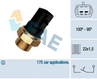 Comutator temperatura, ventilator radiator OPEL WENTYALTORA ASTRA/CORSA/VECTRA