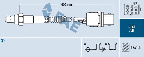 Sonda Lambda VOLVO S70 99-