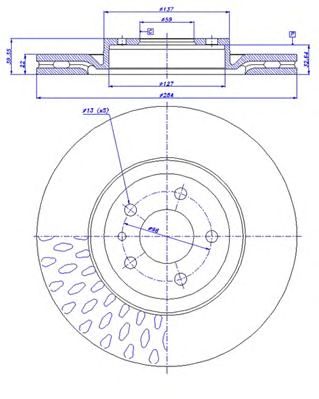 Disc frana