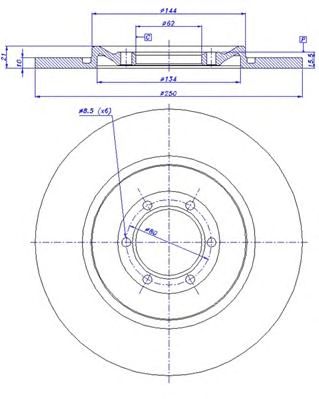 Disc frana