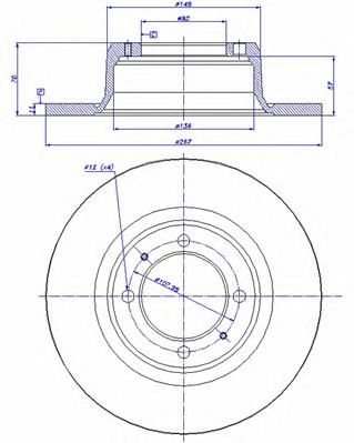 Disc frana