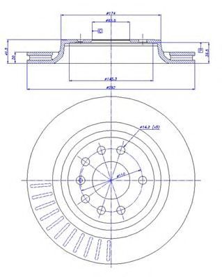 Disc frana