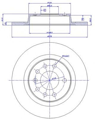 Disc frana