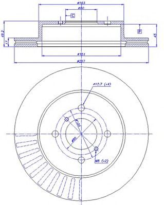 Disc frana