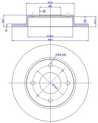 Disc frana