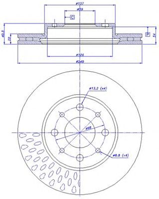 Disc frana