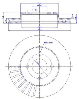 Disc frana