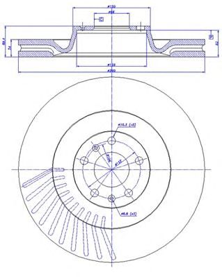 Disc frana