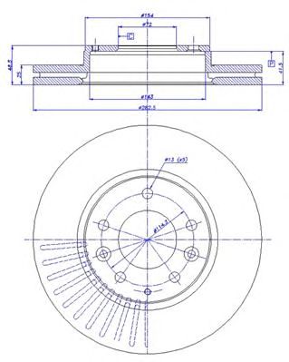 Disc frana