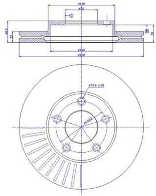 Disc frana