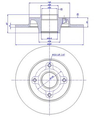 Disc frana