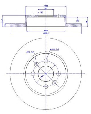 Disc frana