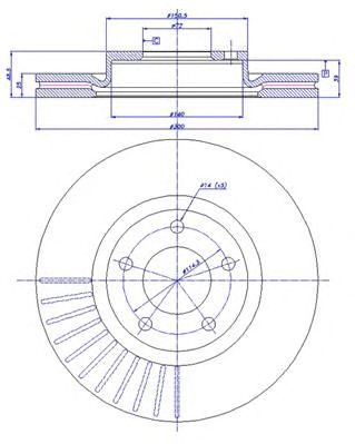 Disc frana