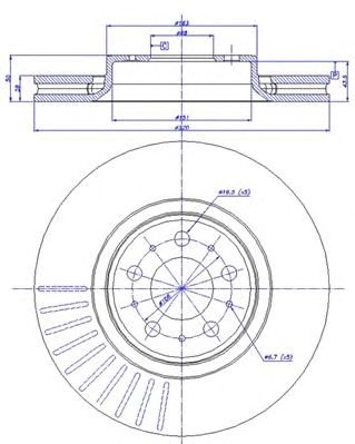 Disc frana