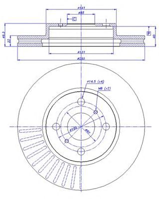 Disc frana