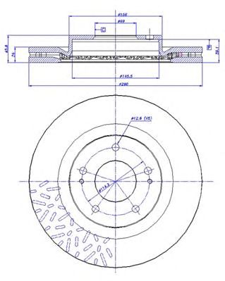 Disc frana