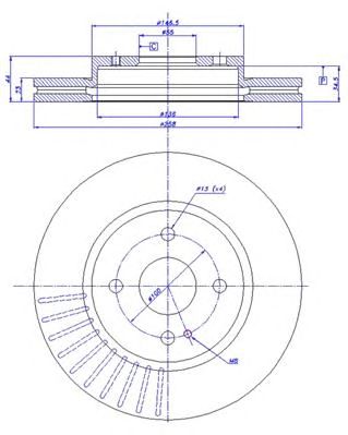 Disc frana