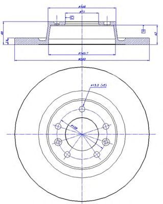 Disc frana