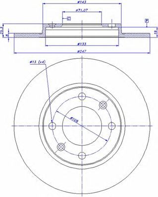 Disc frana