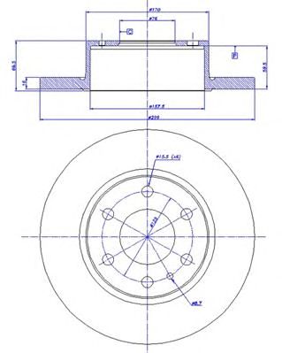 Disc frana