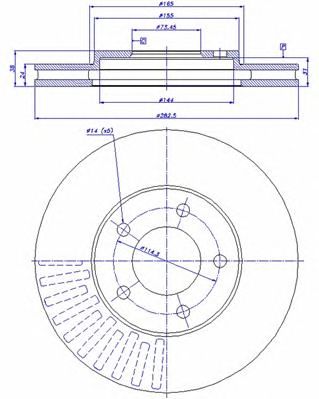 Disc frana