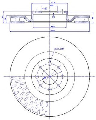 Disc frana