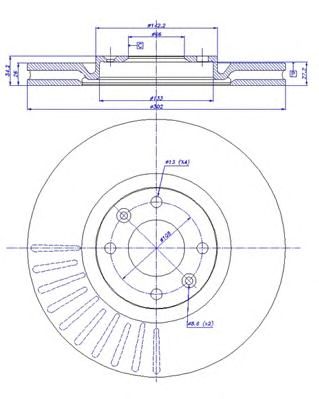 Disc frana