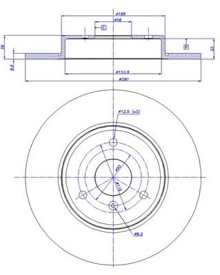 Disc frana