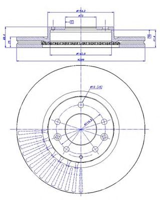 Disc frana