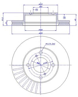 Disc frana