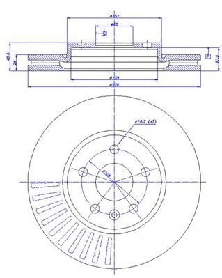 Disc frana