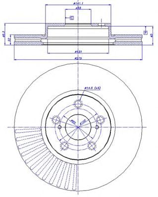 Disc frana