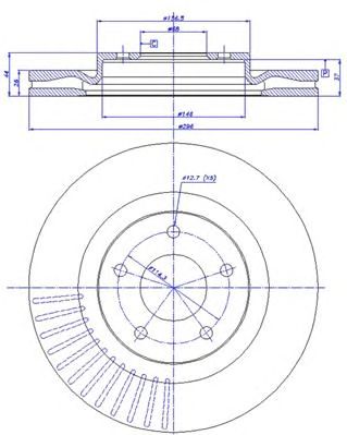 Disc frana