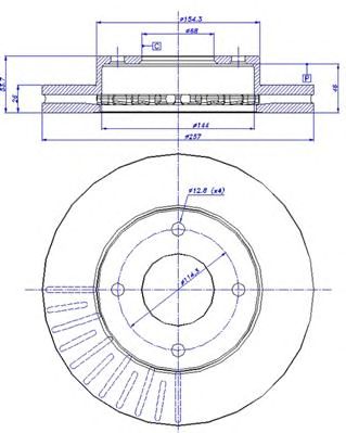 Disc frana