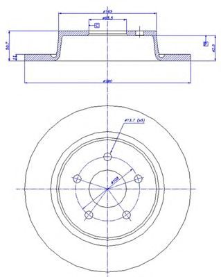 Disc frana